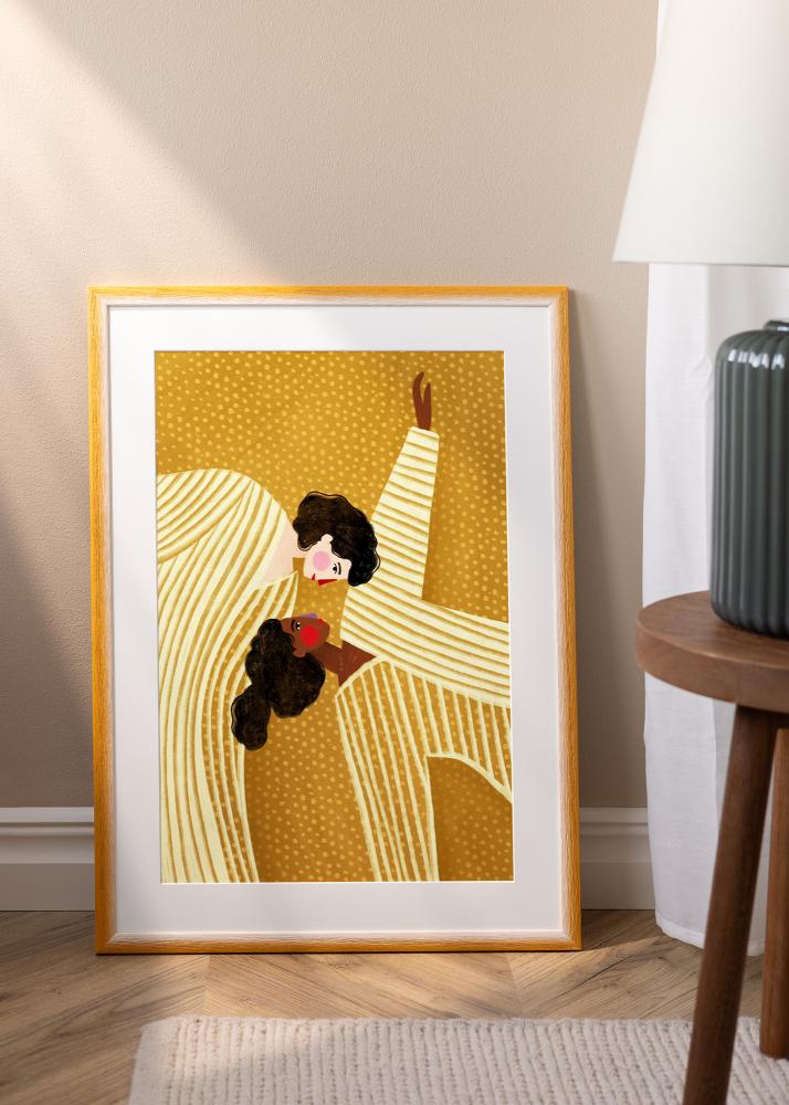 Πλαίσιο Cornwall Ακρυλικό γυαλί Χρυσός 50x50 cm