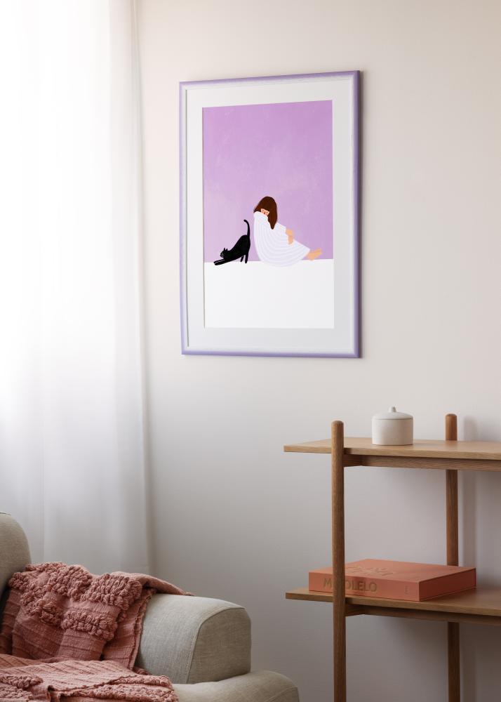 Πλαίσιο Cornwall Ακρυλικό γυαλί Ανοιχτό μωβ 40x50 cm