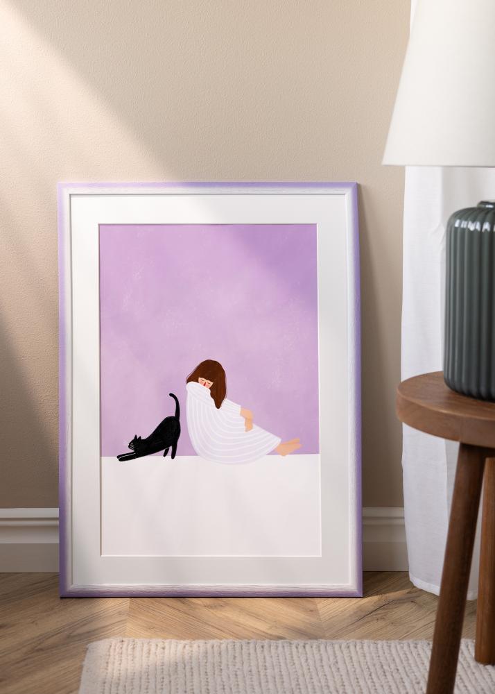 Πλαίσιο Cornwall Ακρυλικό γυαλί Ανοιχτό μωβ 40x50 cm