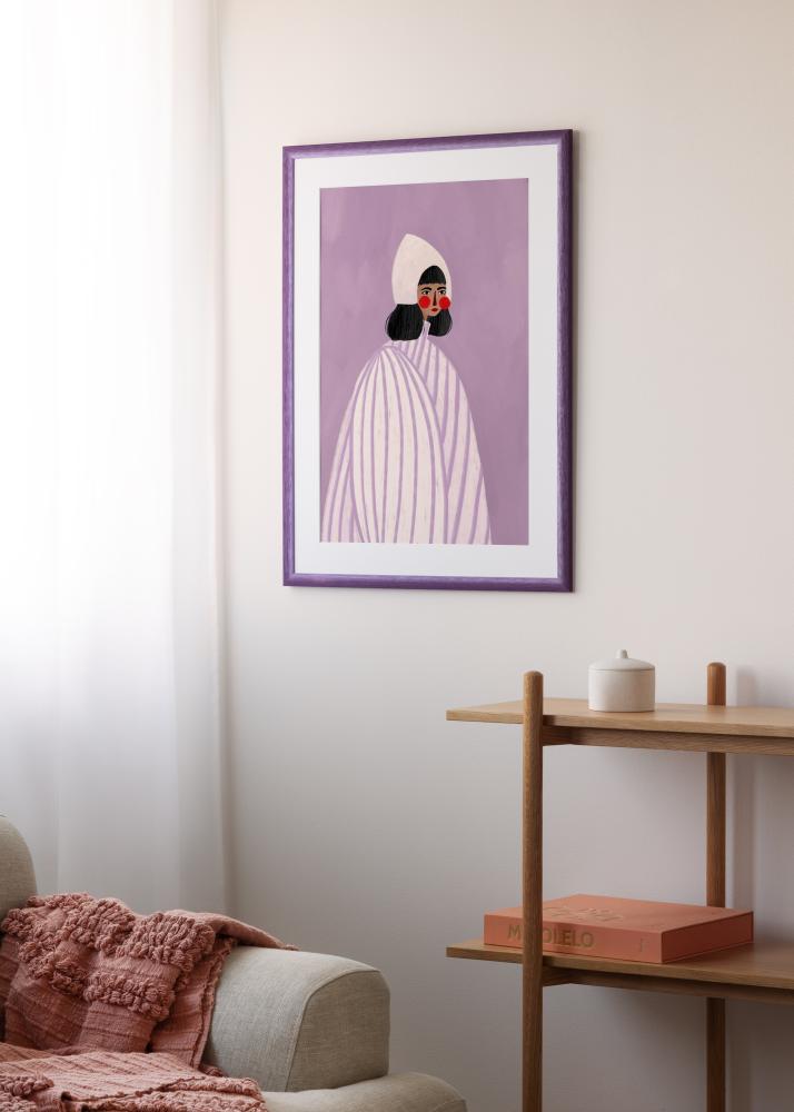 Πλαίσιο Cornwall Ακρυλικό γυαλί Μωβ 40x50 cm