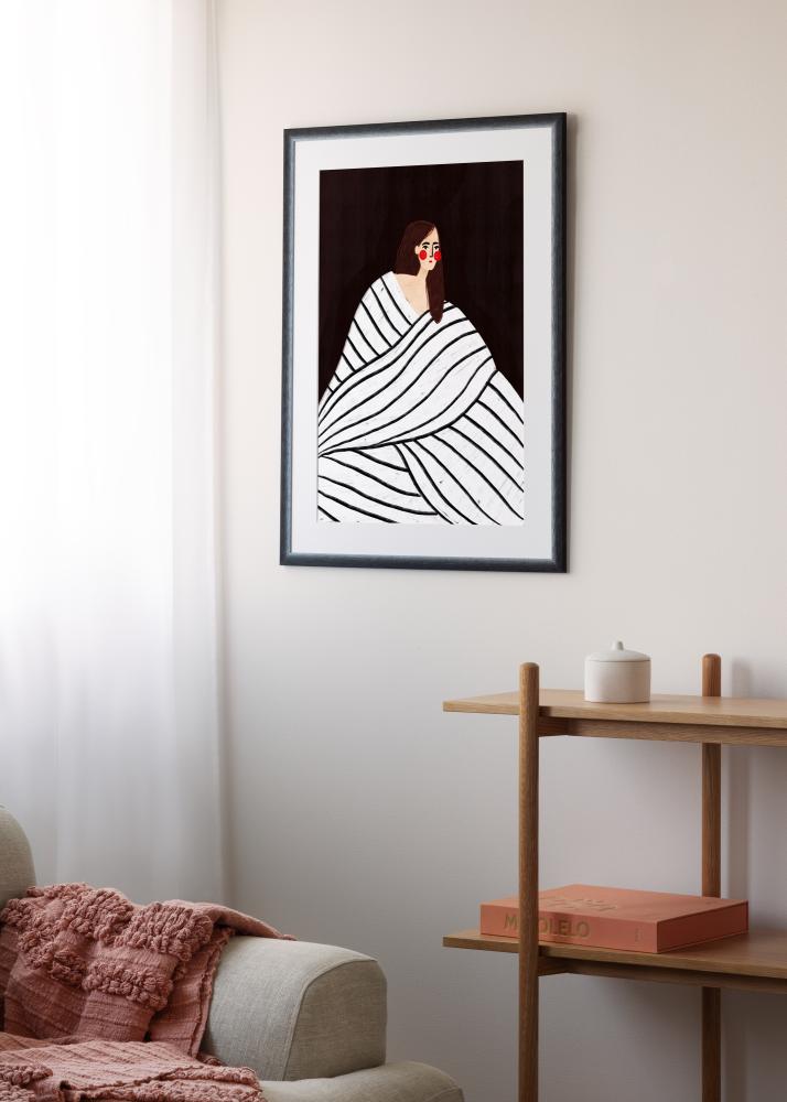 Πλαίσιο Cornwall Ακρυλικό γυαλί Μαύρο 70x100 cm