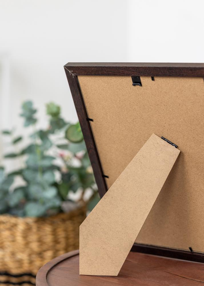 Πλαίσιο BGA Classic Ακρυλικό γυαλί Καρυδιά 20x20 cm