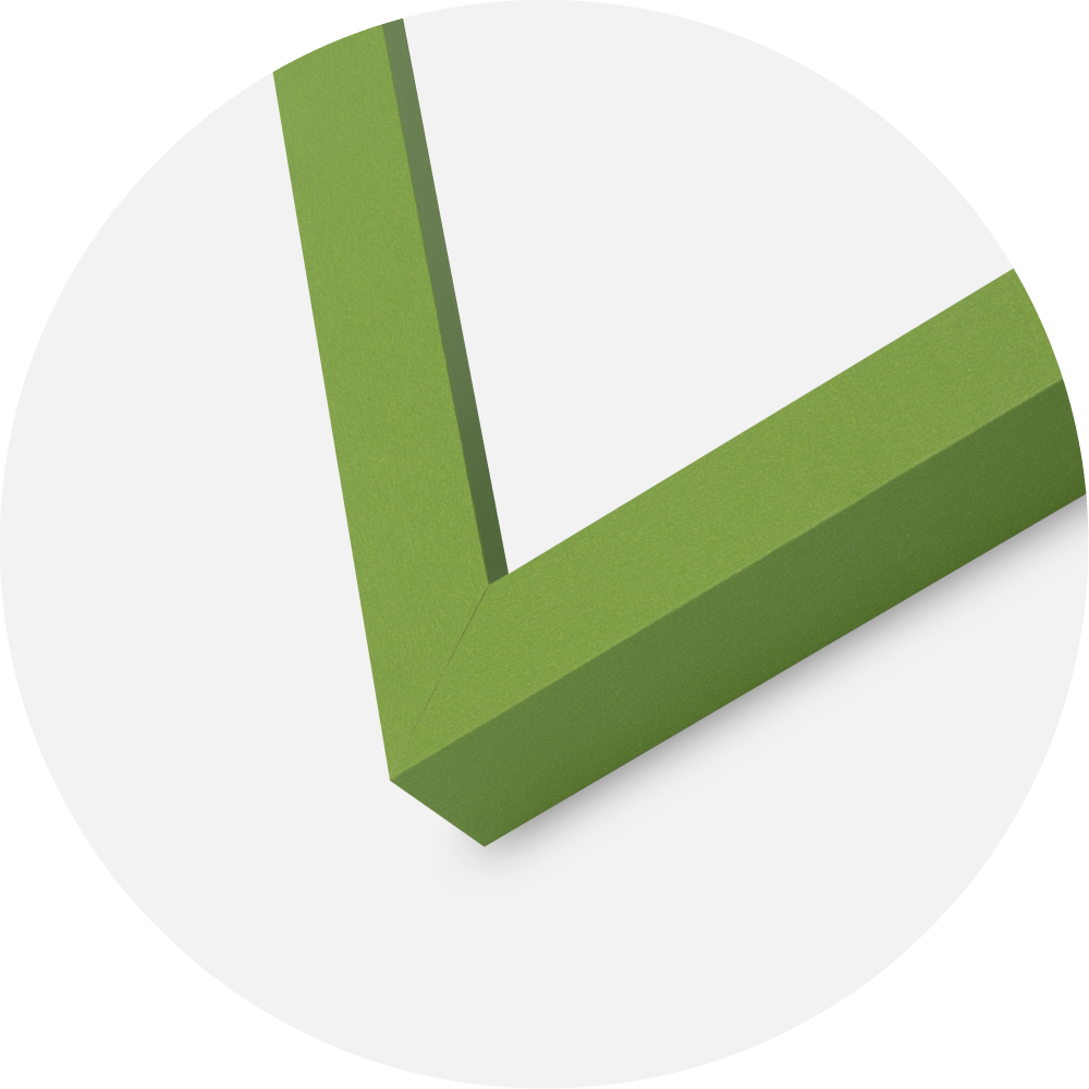 Πλαίσιο Selection Ακρυλικό γυαλί Lime Green 50x70 cm