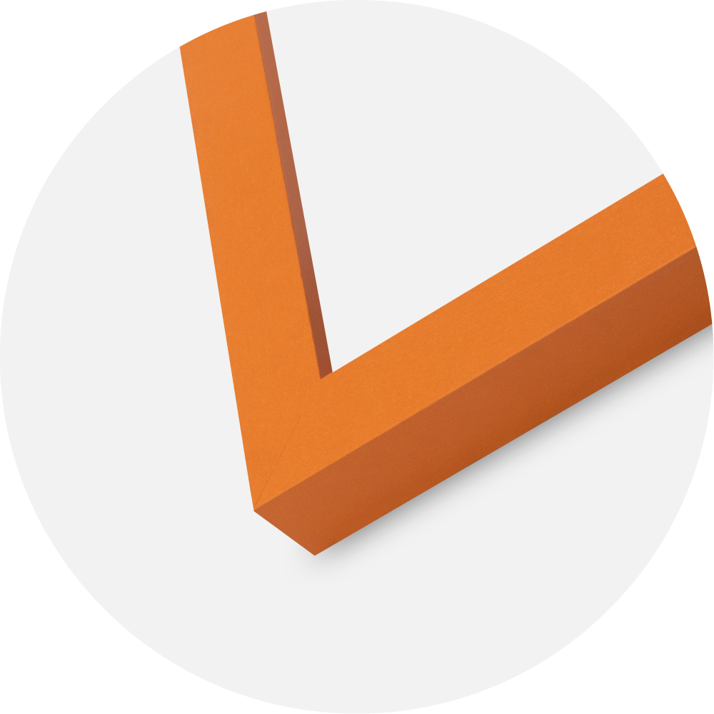 Πλαίσιο Selection Ακρυλικό γυαλί Orange 40x40 cm