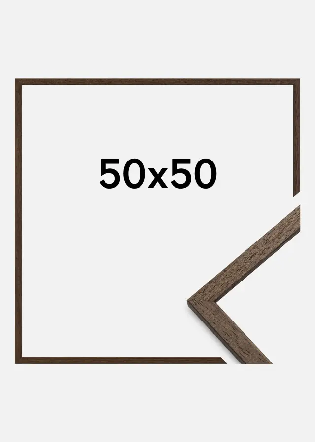 Πλαίσιο Edsbyn Ακρυλικό γυαλί Καρυδιά 50x50 cm