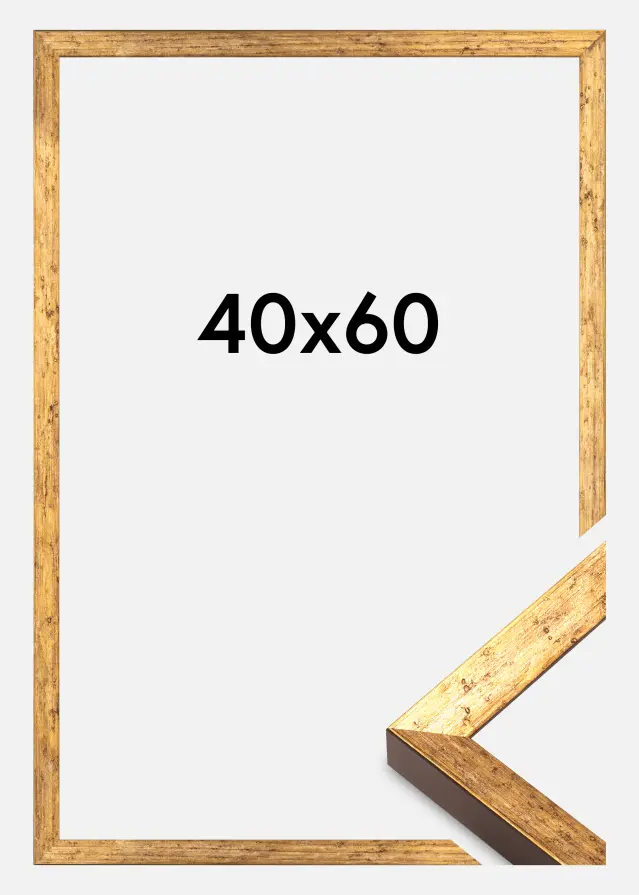 Πλαίσιο Dune Ακρυλικό Γυαλί Χρυσό 40x60 cm