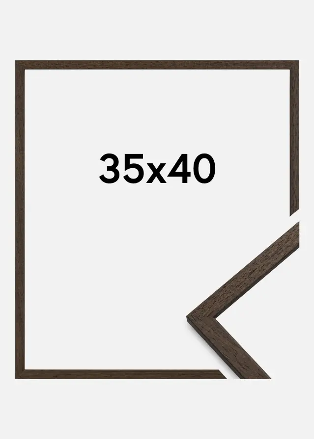 Πλαίσιο Edsbyn Ακρυλικό γυαλί Καρυδιά 35x40 cm