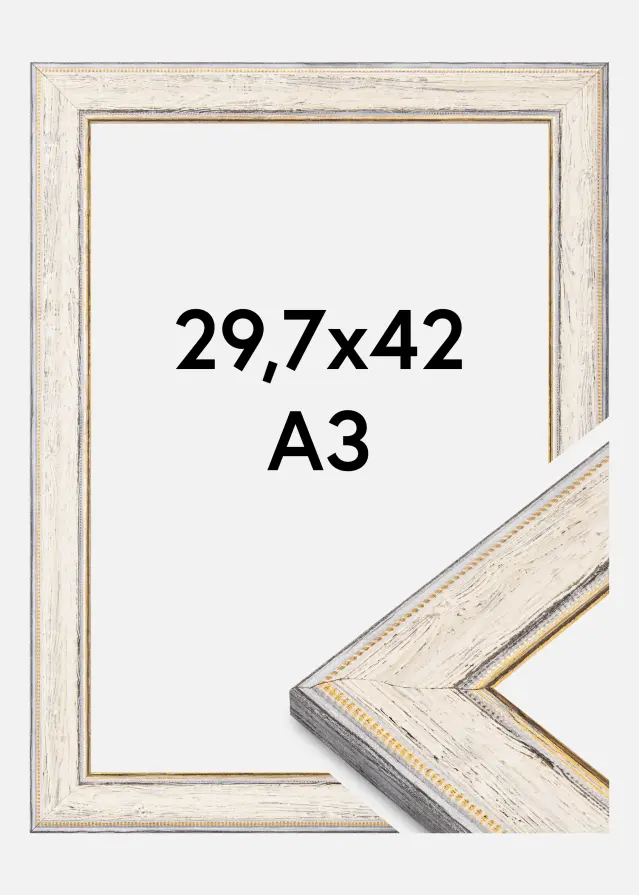 Πλαίσιο Fabriano Ακρυλικό γυαλί Λευκό 29,7x42 cm (A3)