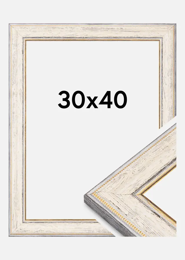 Πλαίσιο Fabriano Ακρυλικό γυαλί Λευκό 30x40 cm