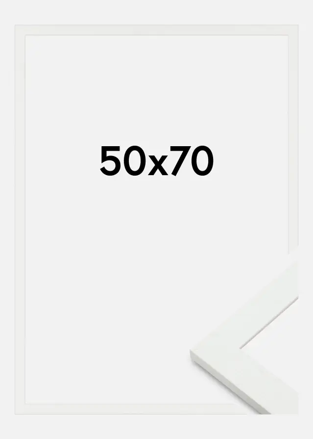 Πλαίσιο Sandra Ακρυλικό γυαλί Λευκό 50x70 cm