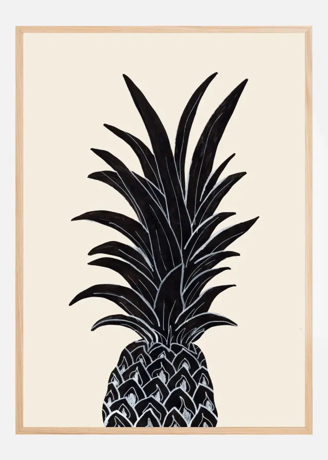 Black Pineapple Αφίσα