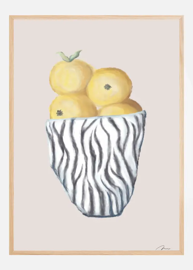 Zebra Bowl Αφίσα