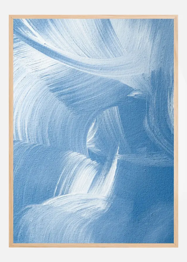 Acrylic Waves No 1 Αφίσα