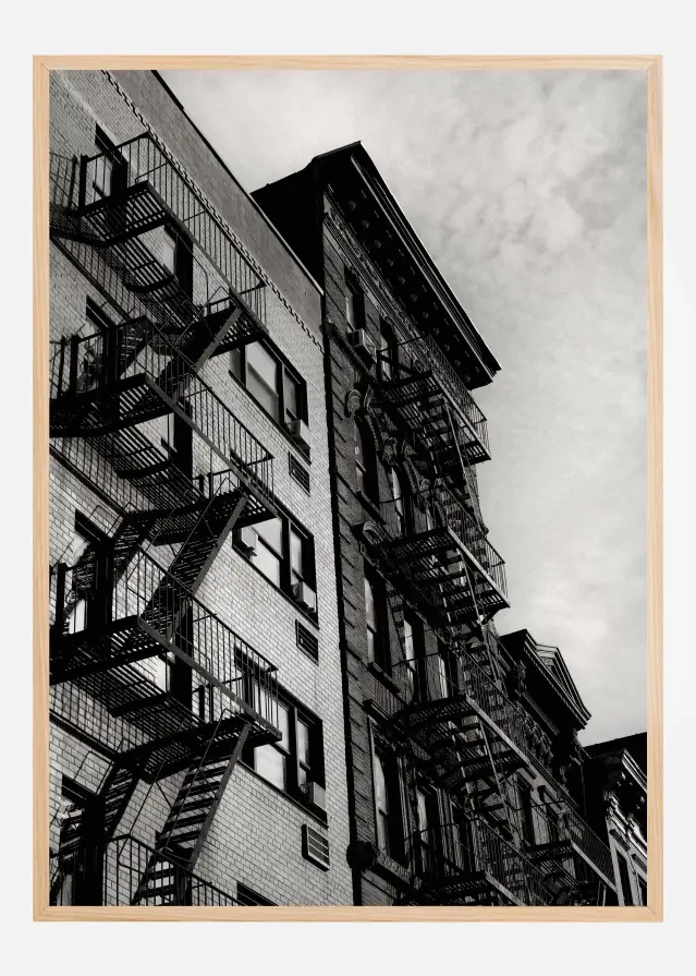 New York City Fire Escapes 05 Αφίσα