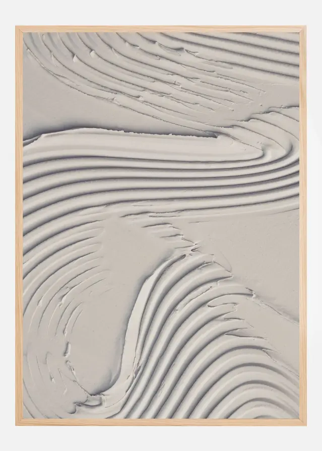 Mud Texture 14 Beige Αφίσα