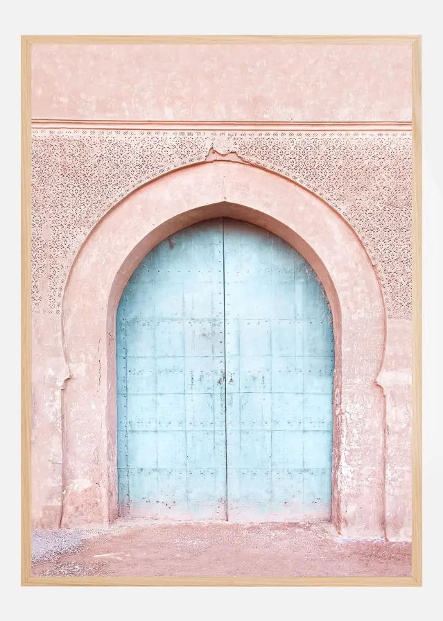 Turquoise Door Αφίσα