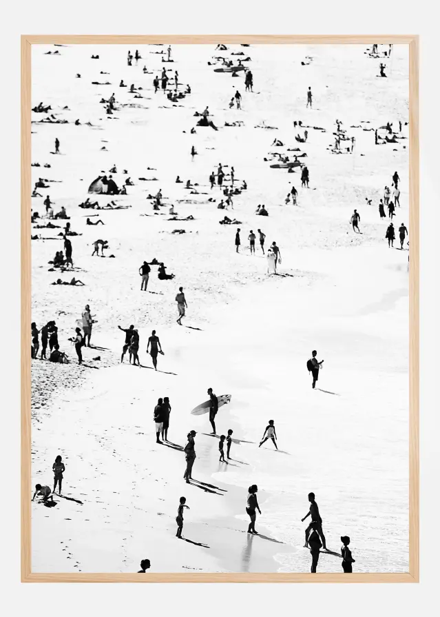 Beach Silhouettes Αφίσα