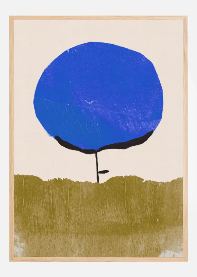 Blue Flower Αφίσα