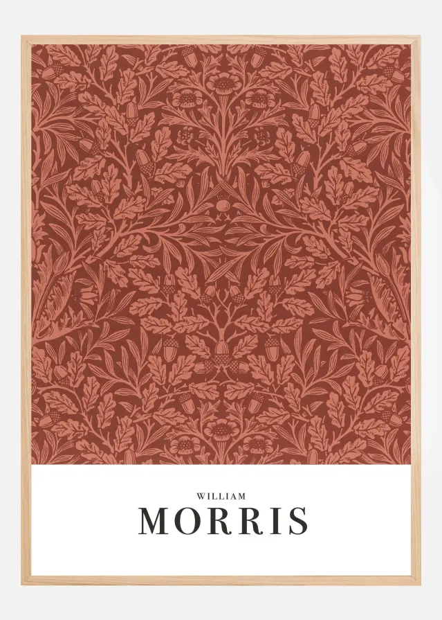 Acorns and oak leaves Αφίσα