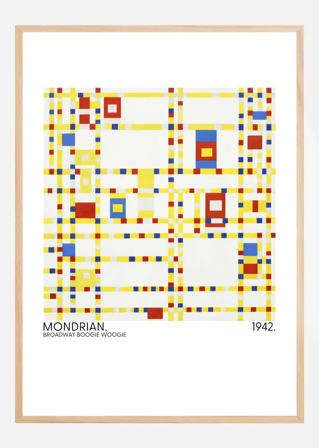 Broadway Boogie Woogie Αφίσα