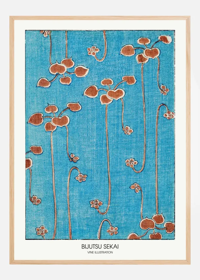 Vine Illustration Αφίσα