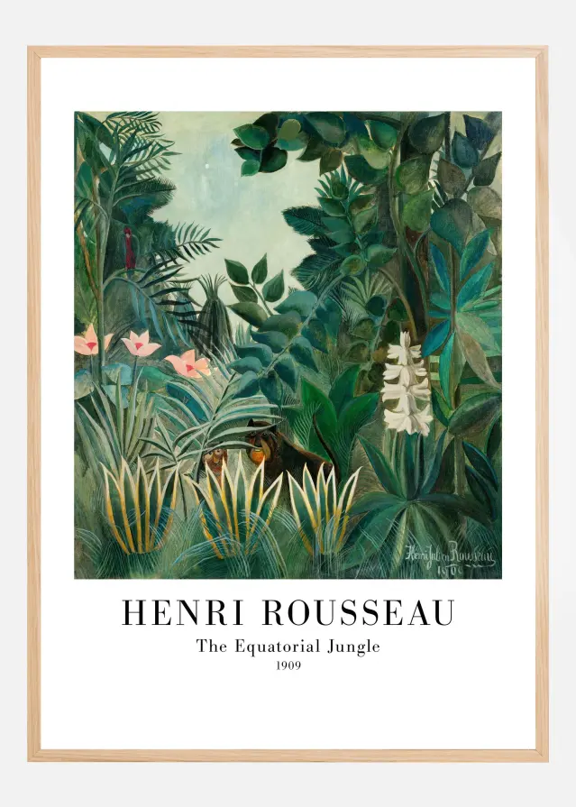 The Equatorial Jungle Αφίσα