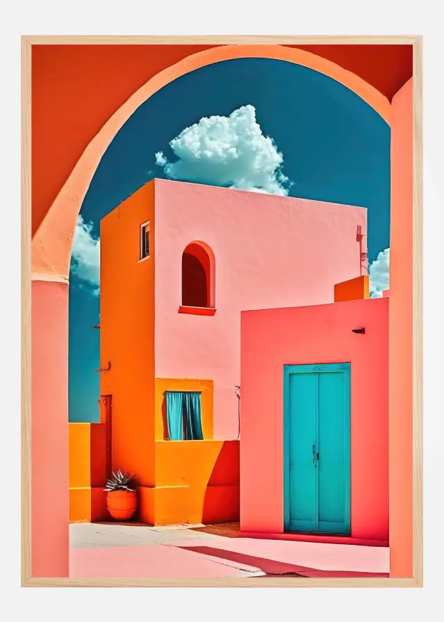 The Pink Village Αφίσα