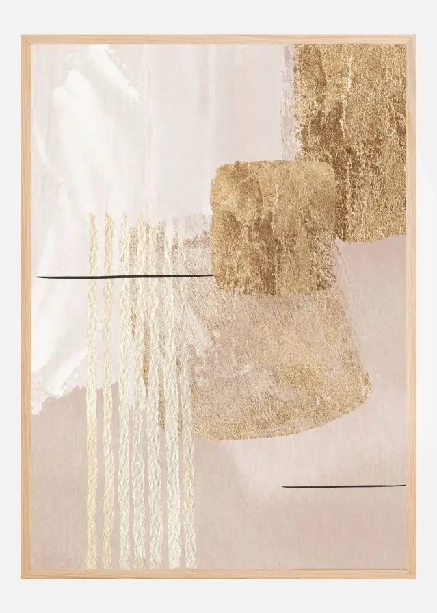 Aesthetic Gold-3 Αφίσα