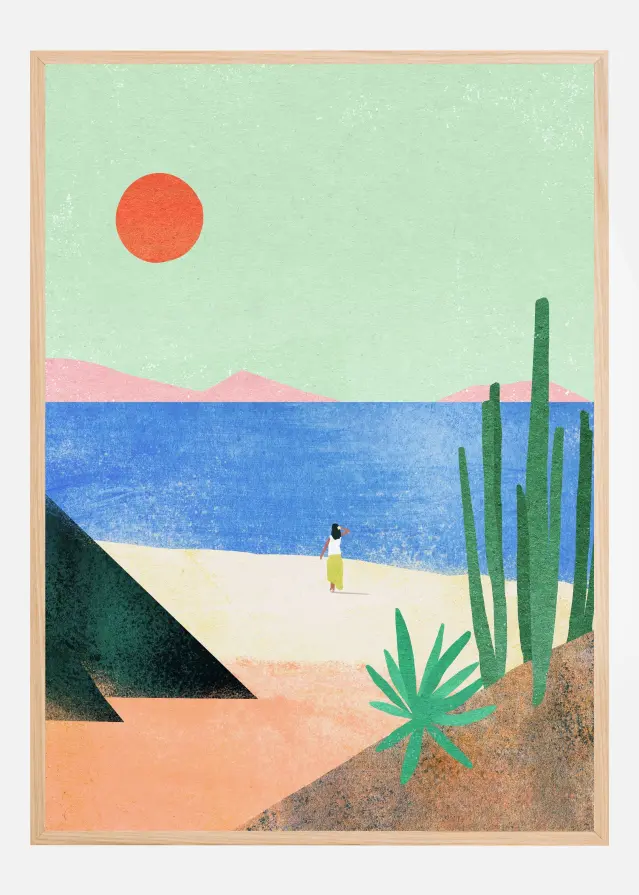 Beach Girl ii Αφίσα