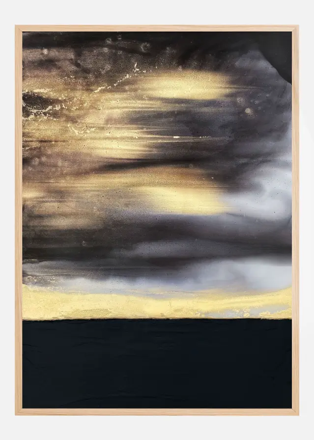 Black and Gold Αφίσα