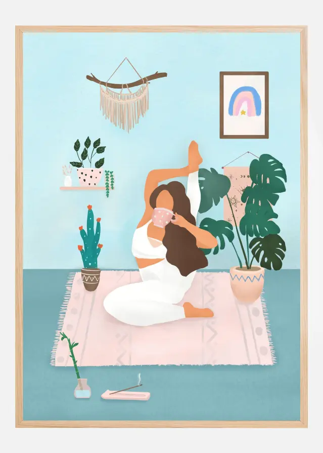 Yoga Time Αφίσα