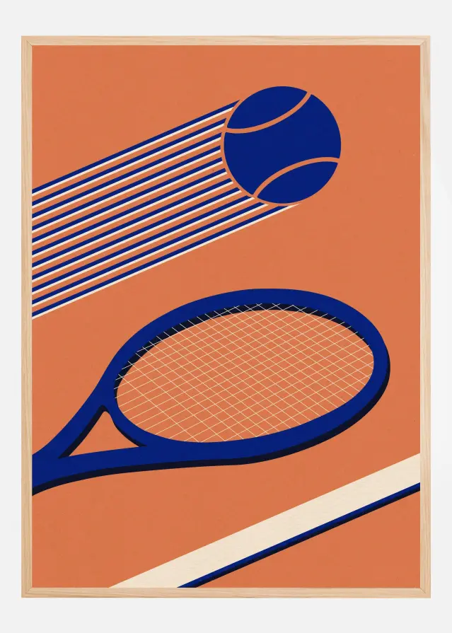 Tennis 80s Αφίσα