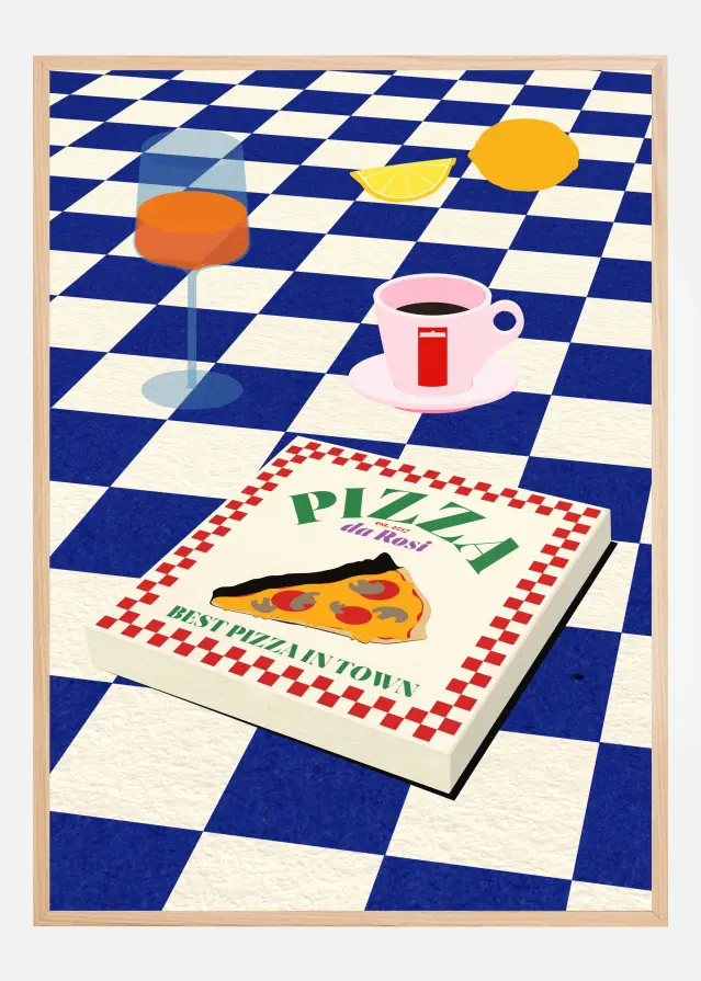 The Italian Menu Αφίσα