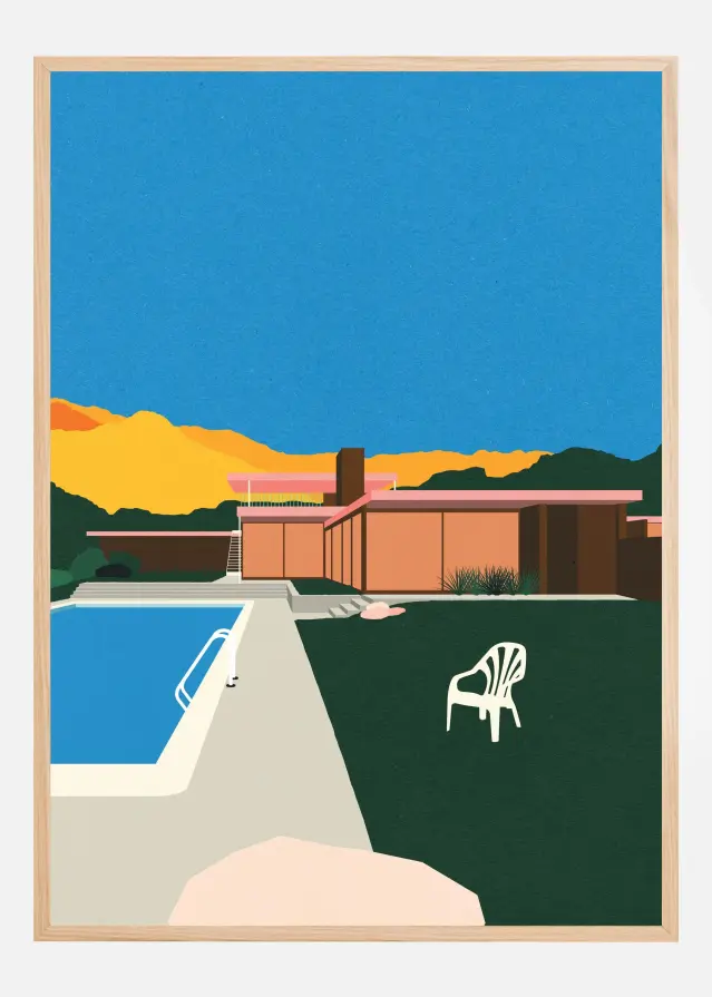 Kaufmann Desert House Poolside Αφίσα