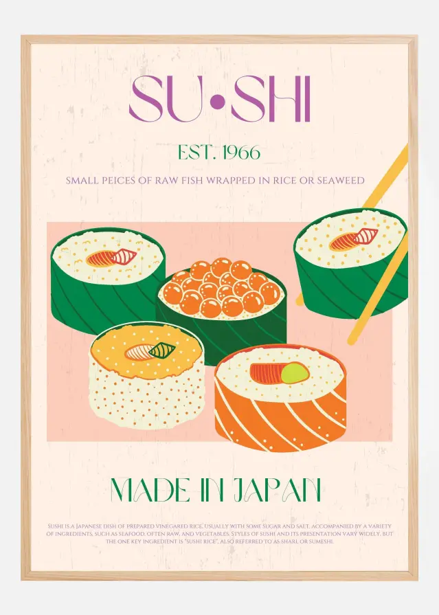 Sushi Αφίσα