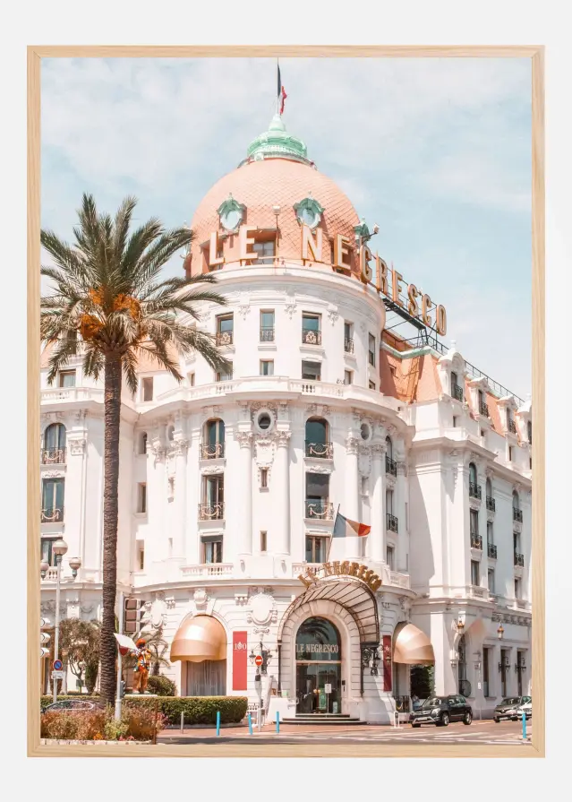 French Riviera Building Αφίσα
