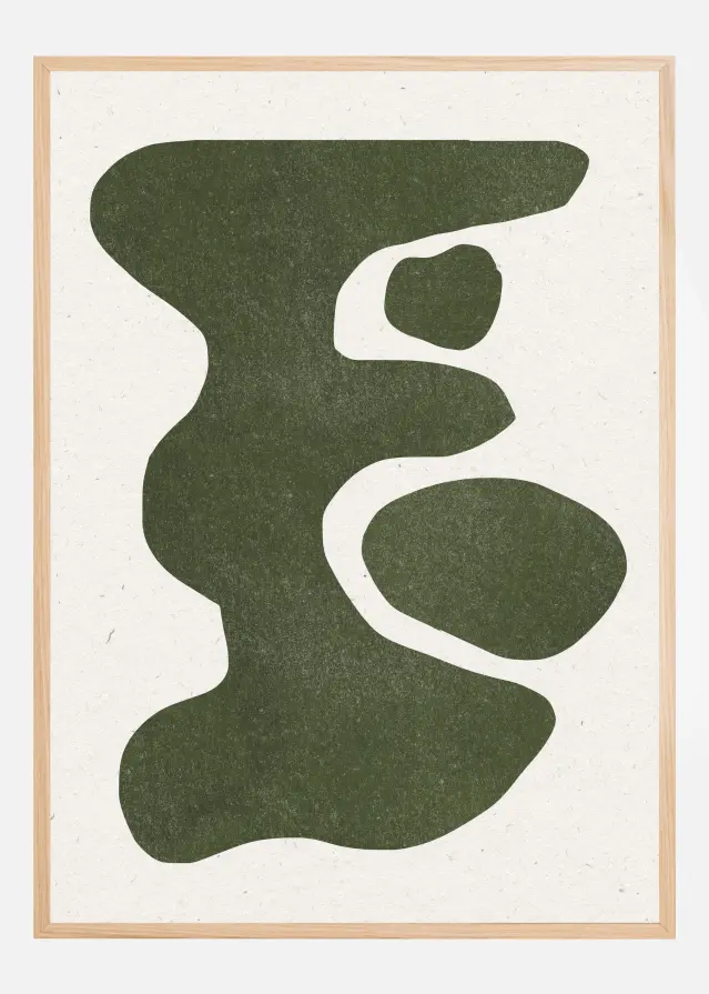 Abstract Retro Shapes Αφίσα