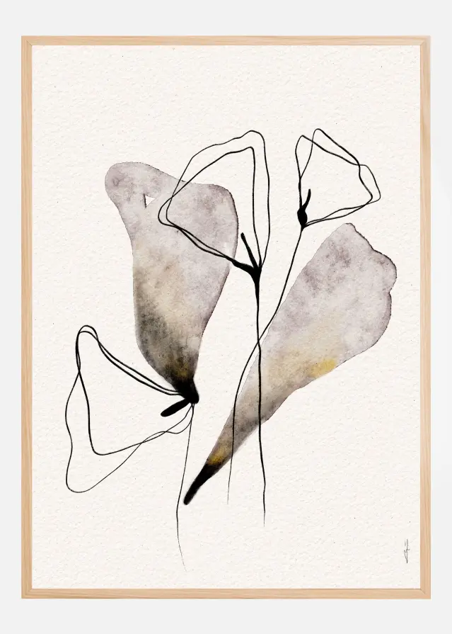 MAGESTIC FLOWERS Αφίσα