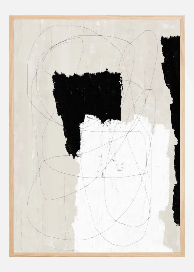 Abstract Oil Painting Αφίσα