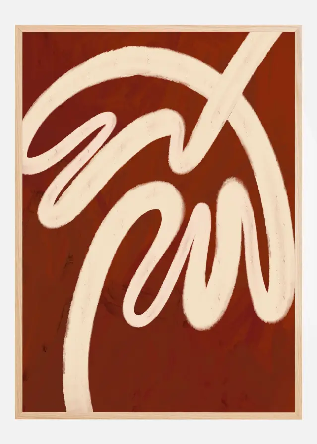 Simple Palm Tree Αφίσα