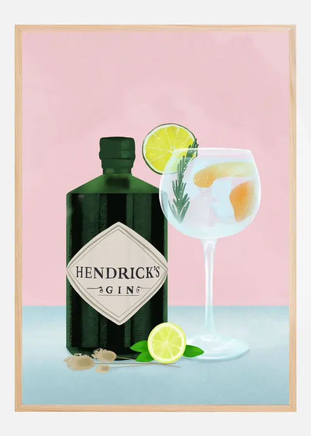 Gin Tonic Αφίσα