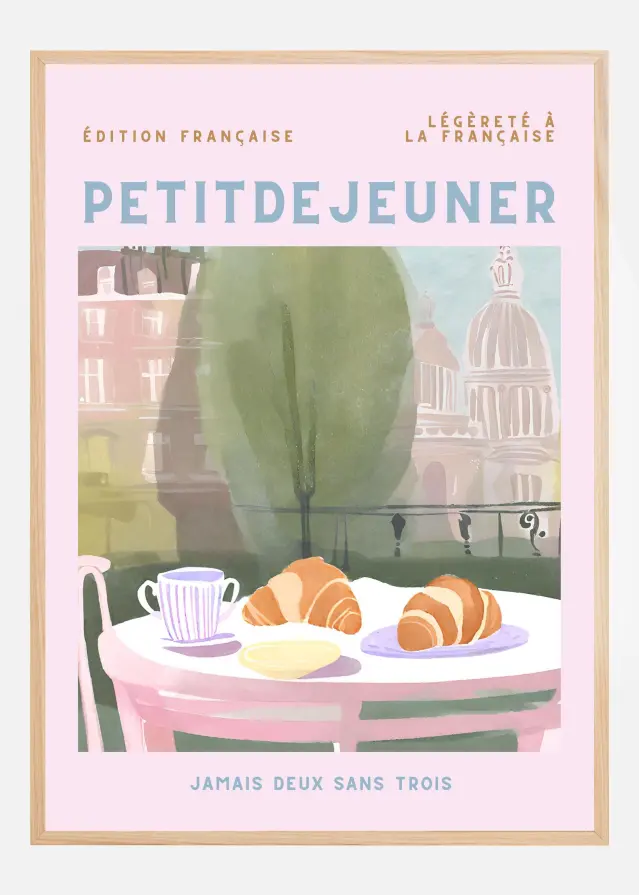 Petit Dejeuner Αφίσα