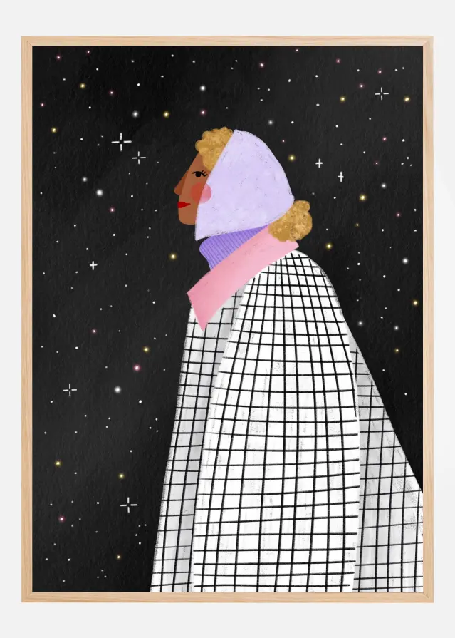 The Lady with the stars Αφίσα