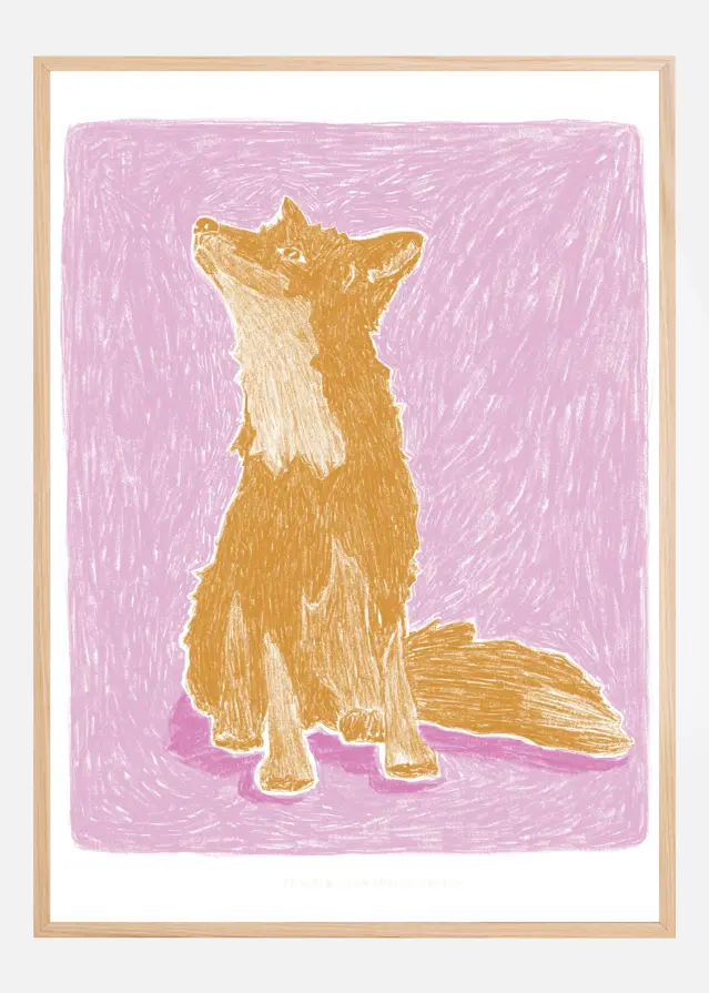 Pandc Littlefox Copy Αφίσα