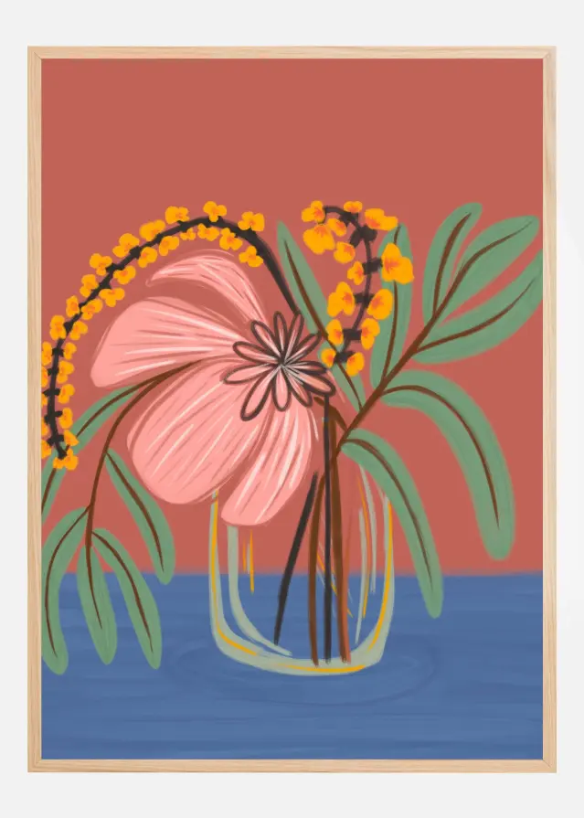 Earthen Blossom Αφίσα