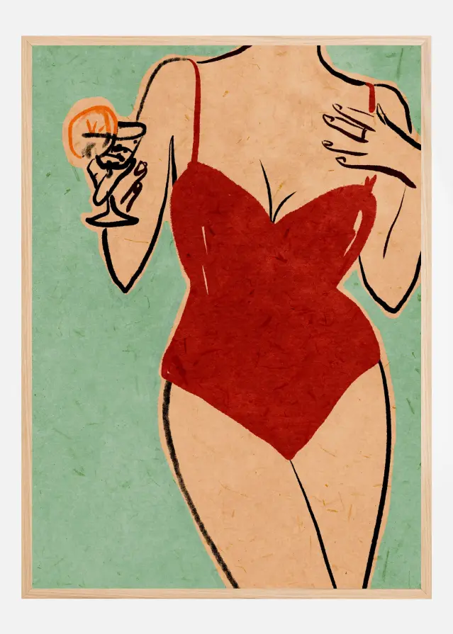 Beach Girl Αφίσα