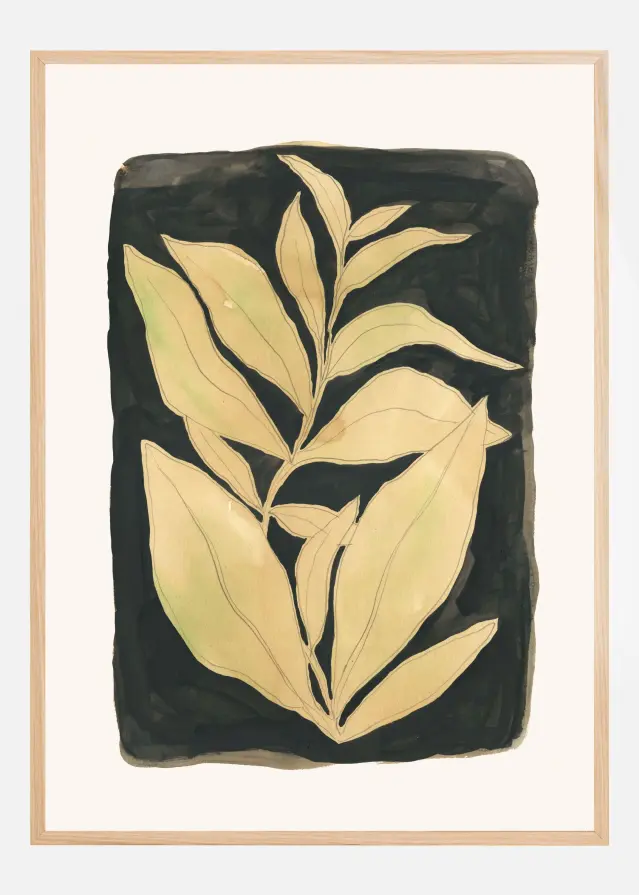 Foliage noir N.2 Αφίσα