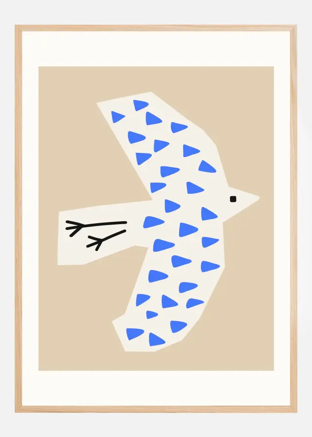 Bird Latte Αφίσα