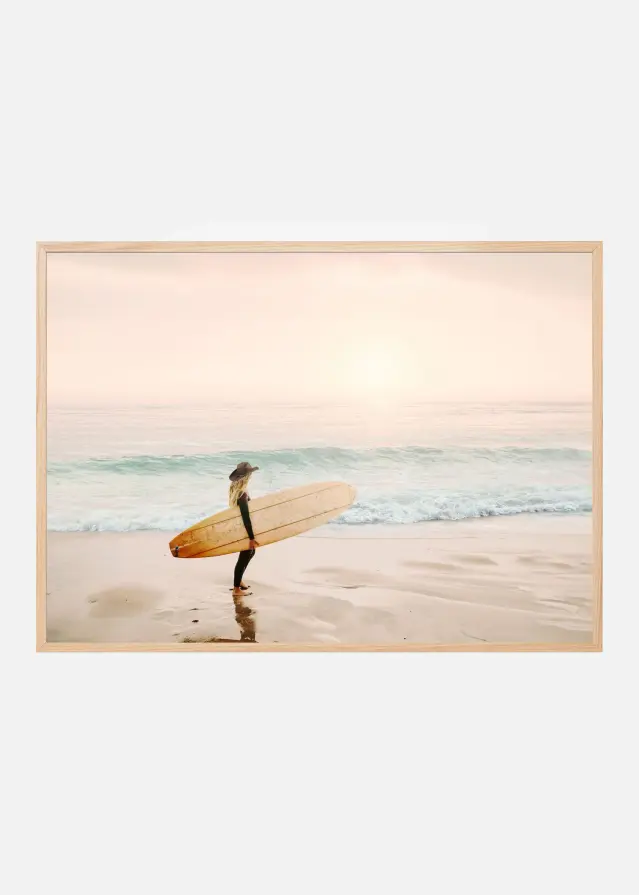 Surfer Cowgirl Αφίσα