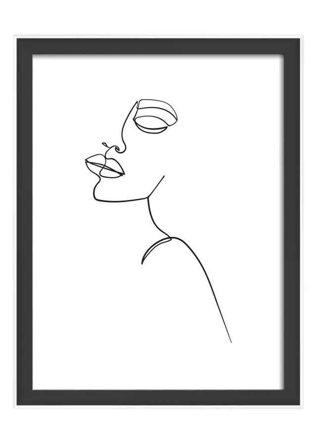 Πλαίσιο Silhouette Μαύρο 15x20 cm